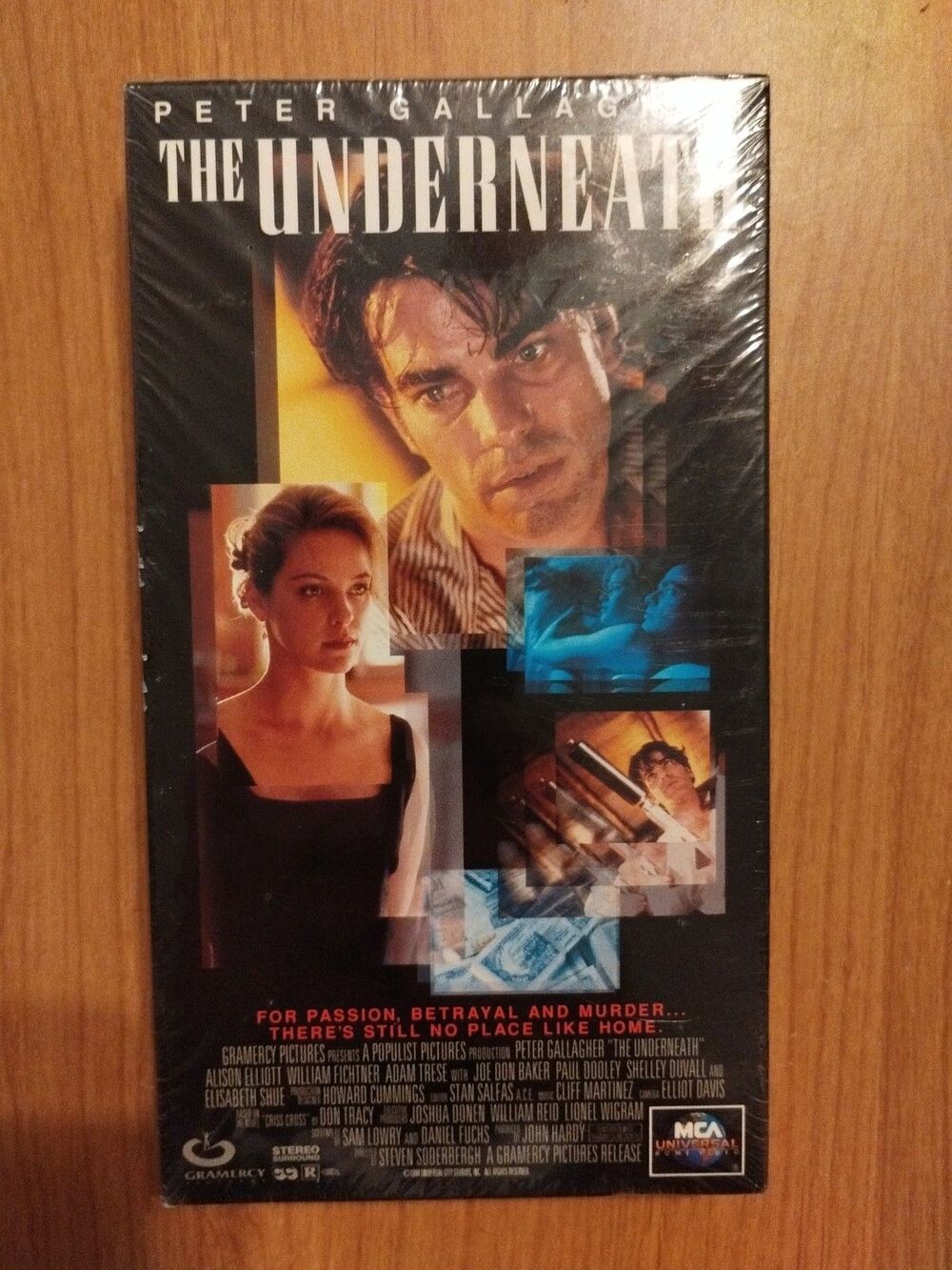 The Underneath (VHS, 1994) Peter Gallagher - New & Sealed With Watermarks
